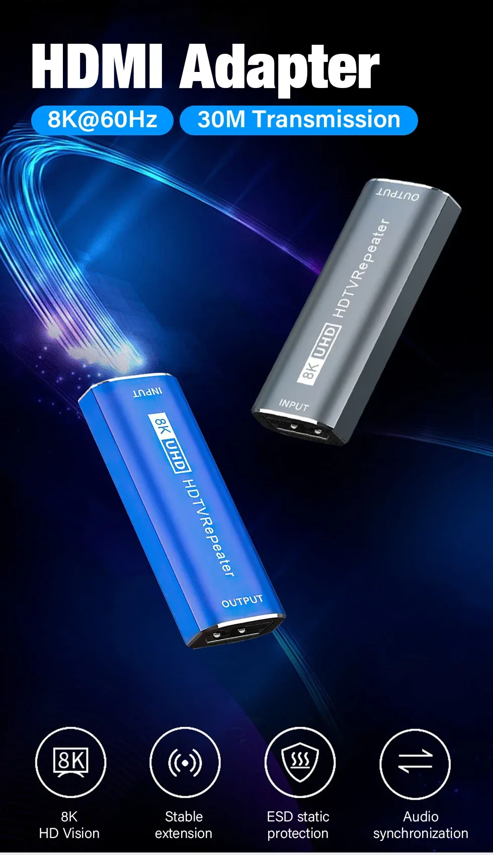 Présentation Répéteur HDMI 8K
