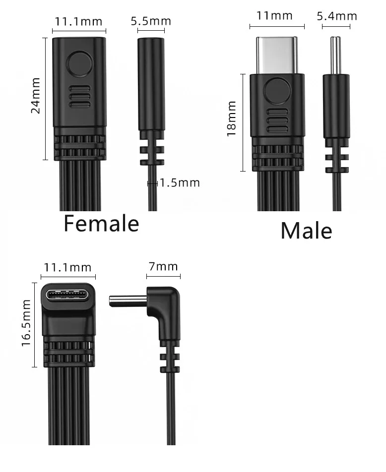 Schéma des dimensions
