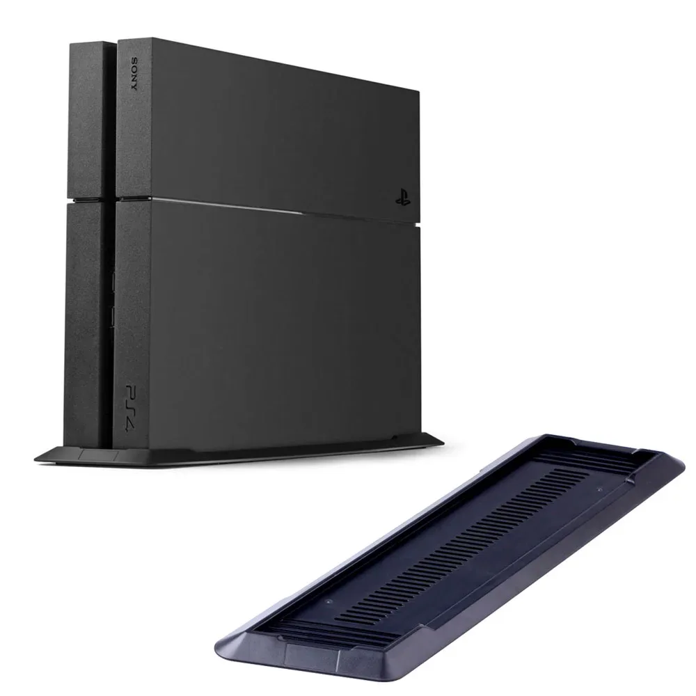 Socle de refroidissement vertical pour console PlayStation 4 - Noir - Image 1