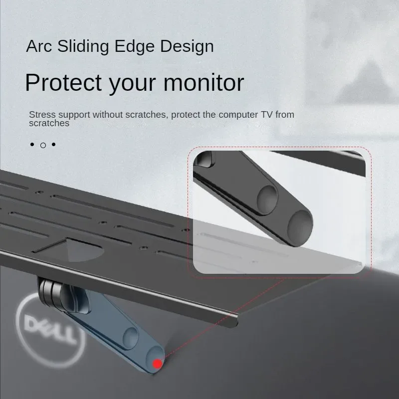 Étagère de rangement supérieure réglable pour écran et téléviseur - Image 6