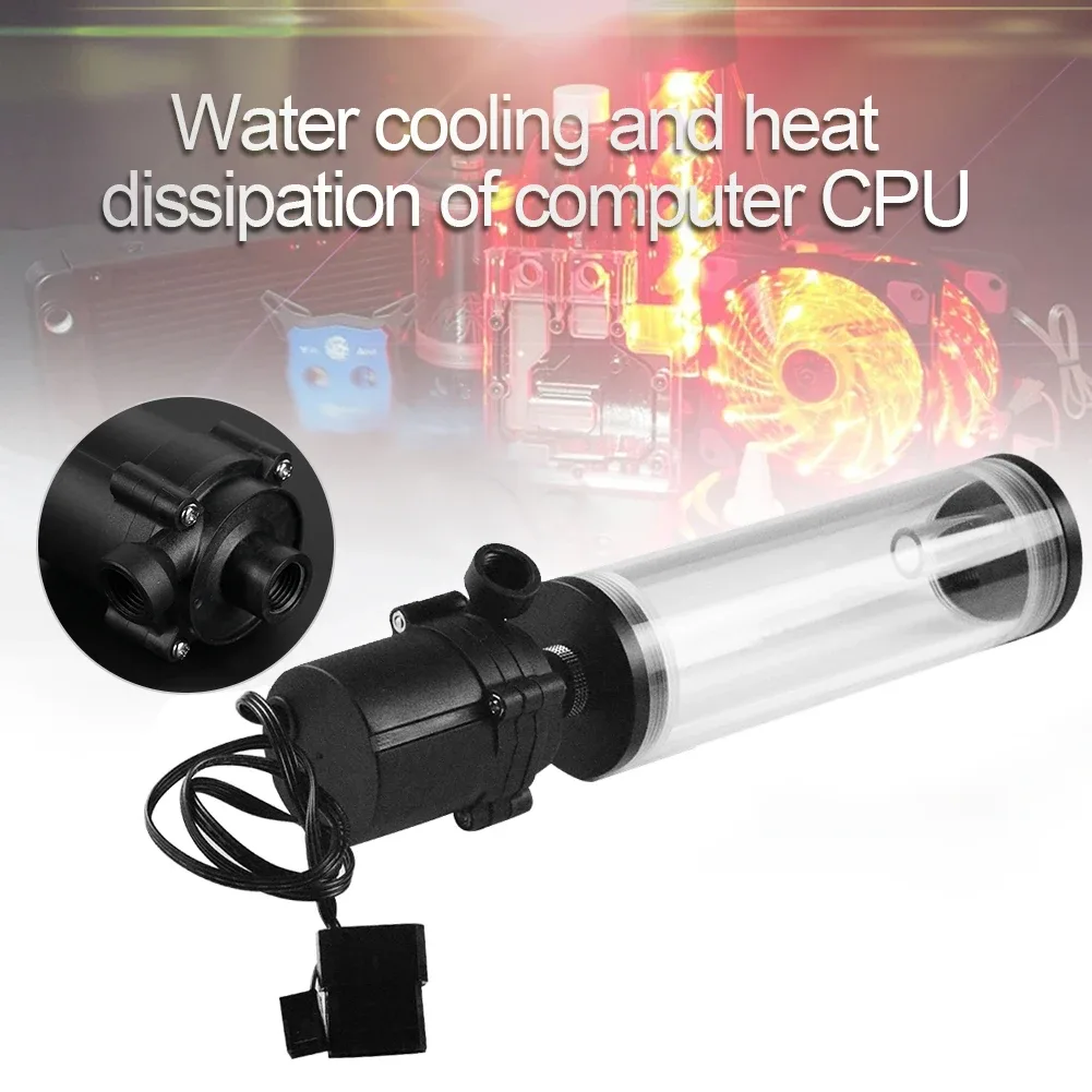 Kit de support pour waterblock CPU, filetage G1/4, 160 mm, système de refroidissement liquide pour ordinateur - Image 2