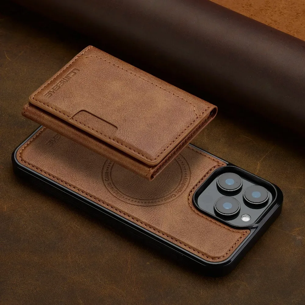 Étui portefeuille détachable avec porte-carte MagSafe pour iPhone - Image 5