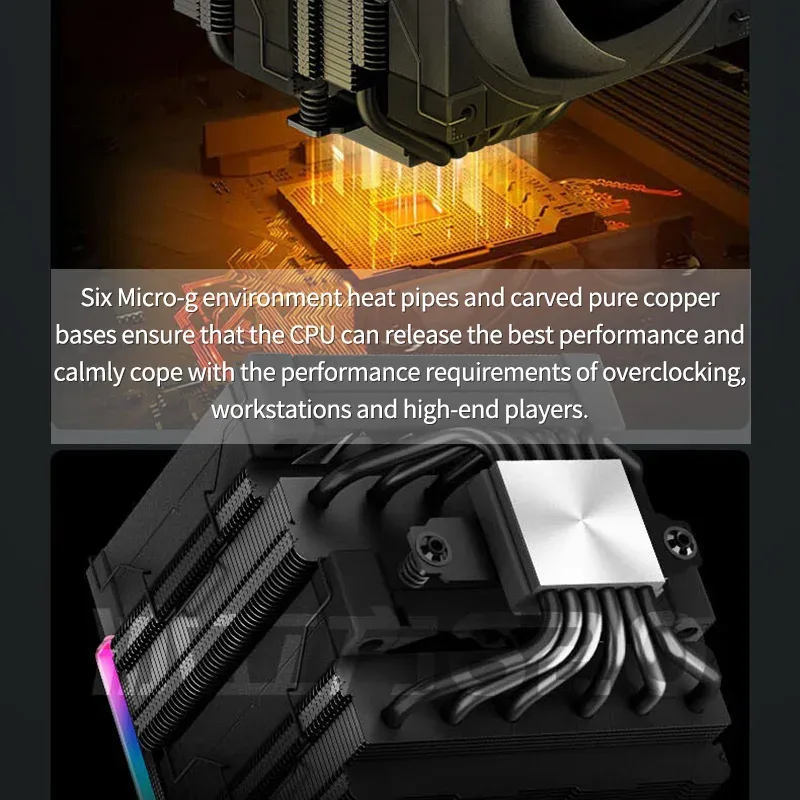 DeepCool AK620 Digital - Refroidisseur CPU Double Tour avec Affichage Numérique - Image 2