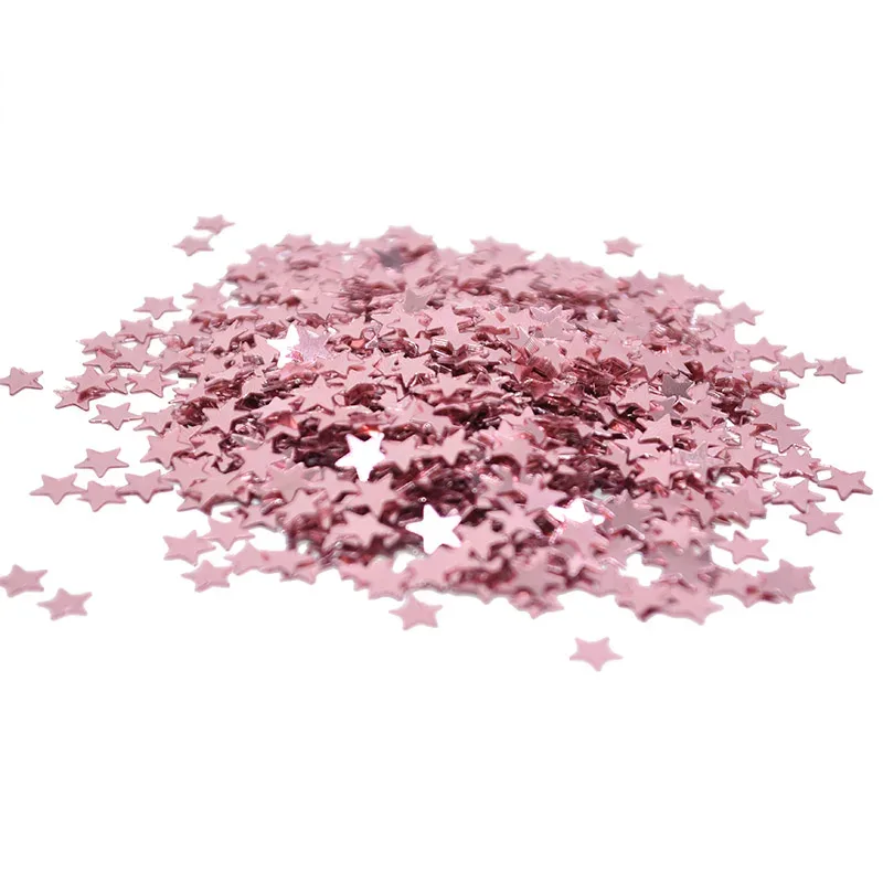 Confettis de table étoiles en acrylique (Or et Argent) - 15 g - Image 5