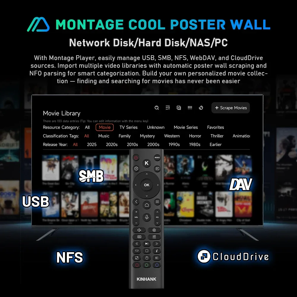 Interface Montage Player