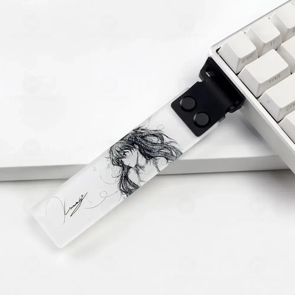 Sangle de clavier acrylique vue principale