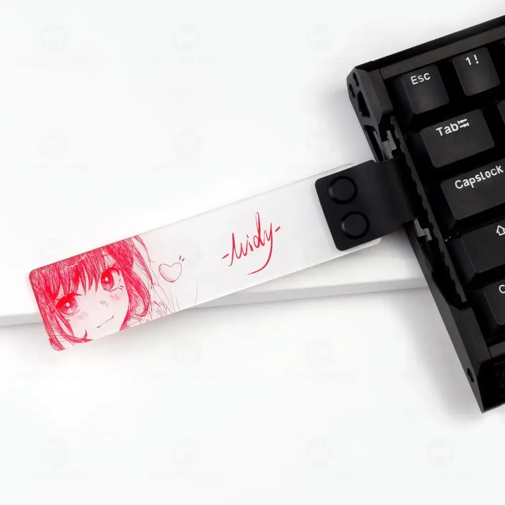 Sangle en acrylique pour clavier mécanique et magnétique 24