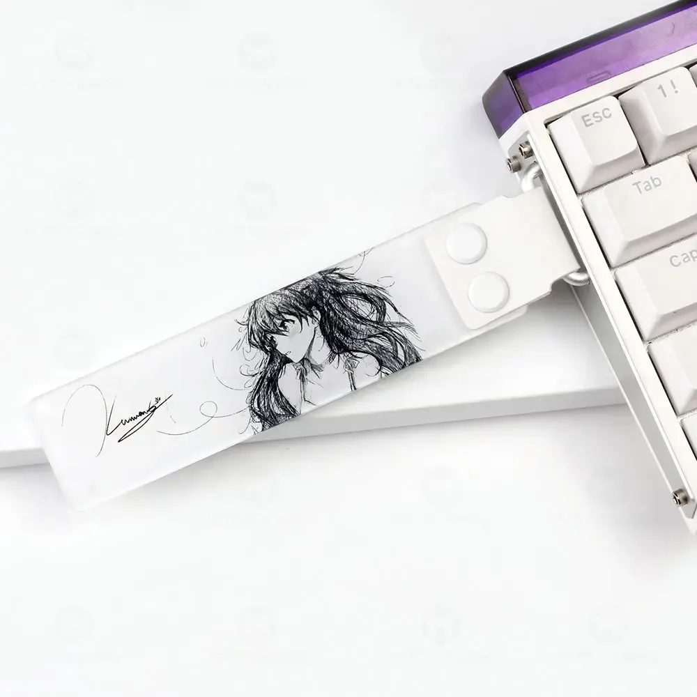 Sangle en acrylique pour clavier mécanique et magnétique 18