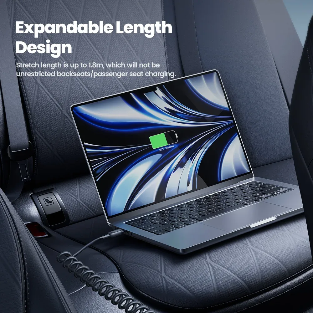 Câble de charge rapide spiralé Toocki 100W 6A USB-C vers Lightning PD 27W pour iPhone 16 - Image 4