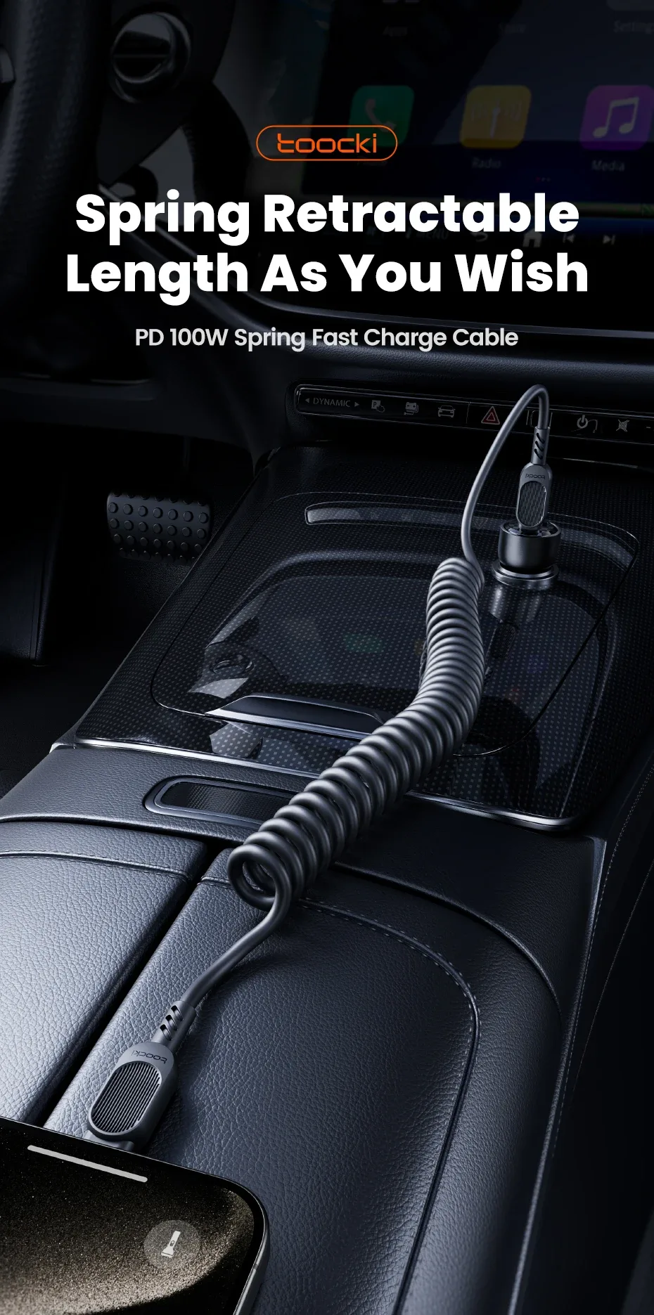 Toocki Fast Charging Cable Overview