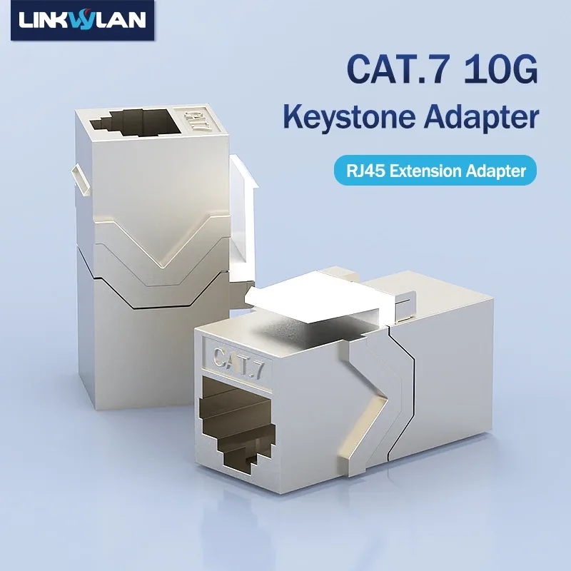 Linkwylan Coupleur Keystone RJ45 Cat7/6A Transparent - Image 4