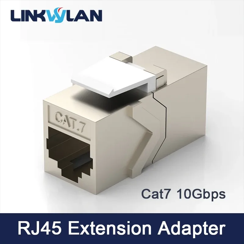 Linkwylan Coupleur Keystone RJ45 Cat7/6A Transparent - Image 1
