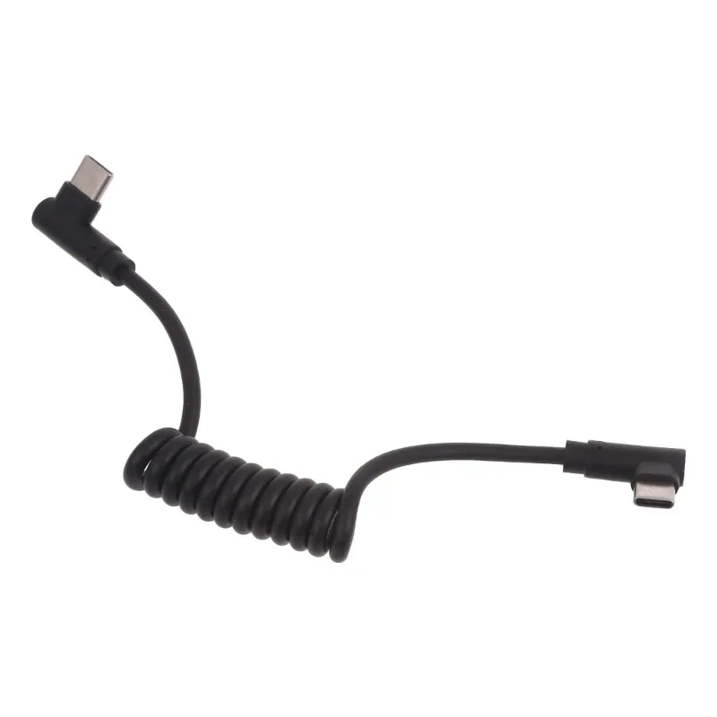 Câble USB-C spiralé haute vitesse - 10 Gbps - 3A - Image 4