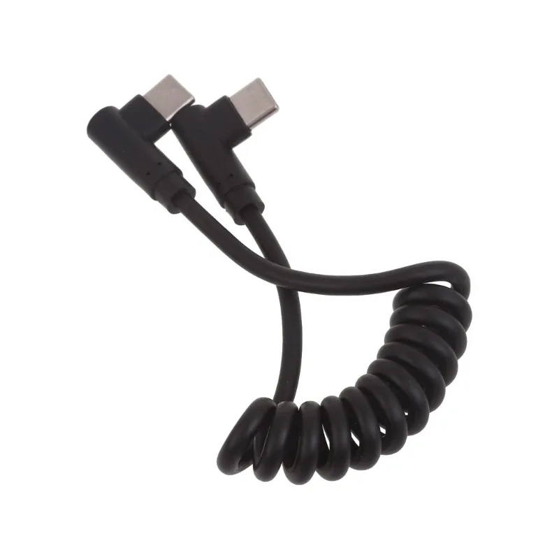 Câble USB-C spiralé haute vitesse - 10 Gbps - 3A - Image 5