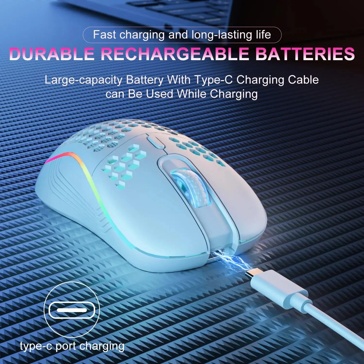 Souris de jeu RGB