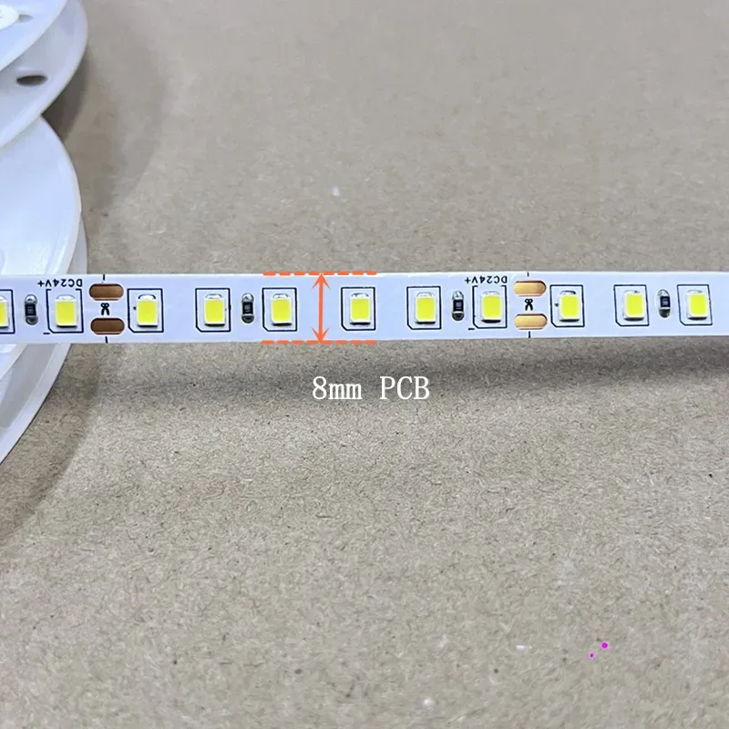 Ruban LED 2835 24V 10m 120 LED/m IP20 8mm - Plusieurs couleurs au choix 5