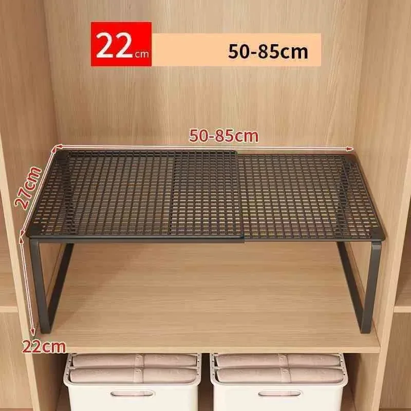 Étagère de rangement empilable et modulable pour garde-robe 8