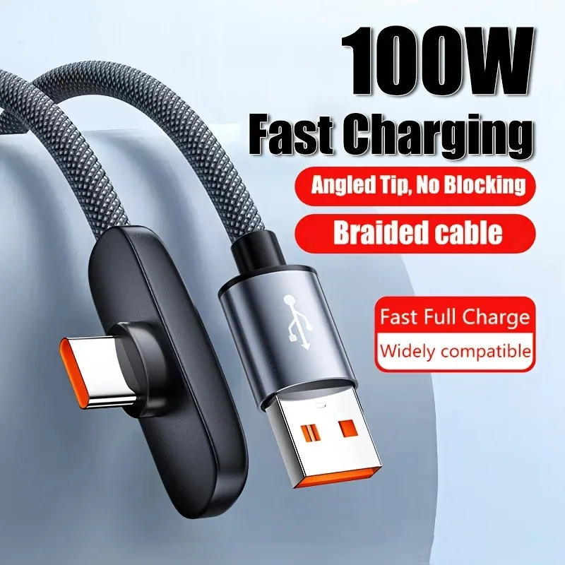 Câble USB-C 100W Coudé