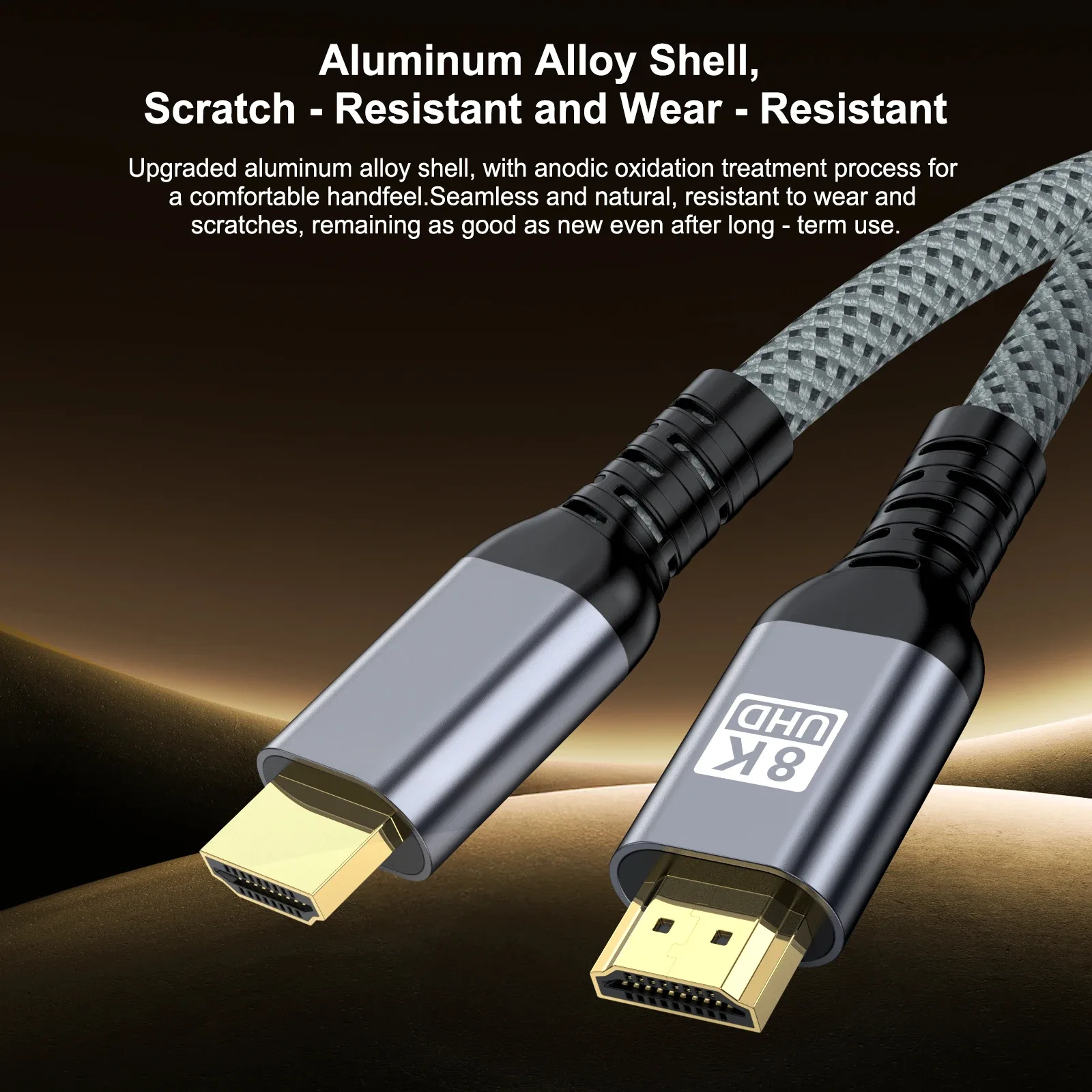 Câble HDMI 2.1 Ultra Haute Vitesse 8K@60Hz / 4K@240Hz - 48 Gbps HDR - Image 6