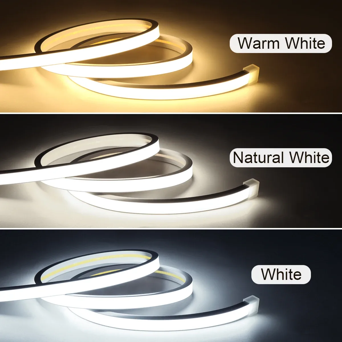 Ruban LED COB 24V pour éclairage sous meuble avec interrupteur tactile invisible - Image 6