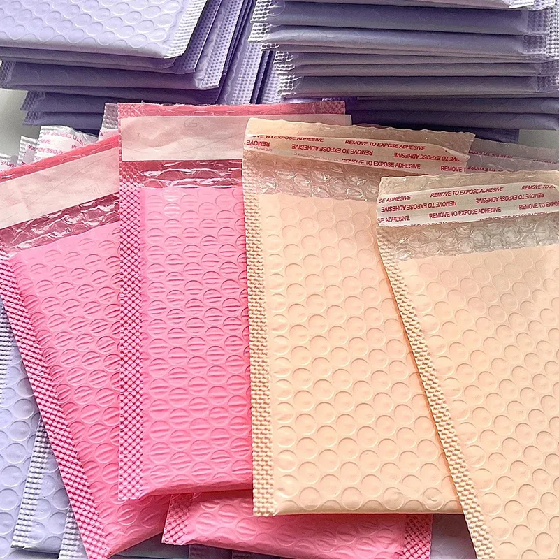 Enveloppes à bulles colorées matelassées auto-adhésives - Image 4
