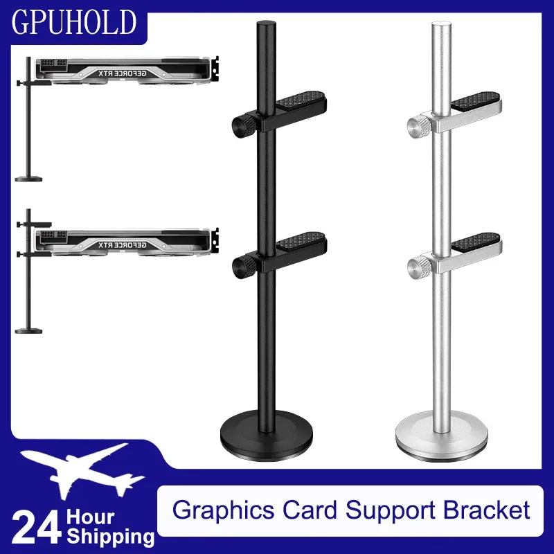 Support de carte graphique universel en aluminium GPUHOLD - Image 1