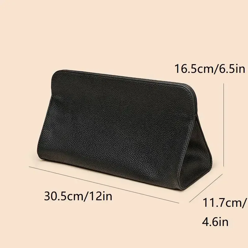Pochette de rangement en cuir PU pour sèche-cheveux avec fermeture magnétique - Image 6