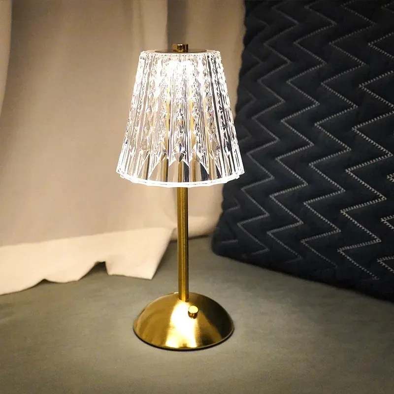 Lampe de table LED rechargeable avec variateur tactile - Image 3