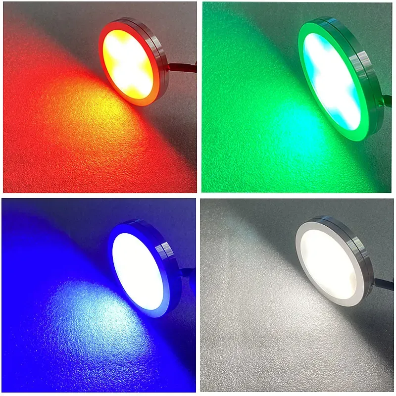 Projecteur LED USB RGB Ultra-plat avec Télécommande pour Vitrine et Cave à Vin - Image 3