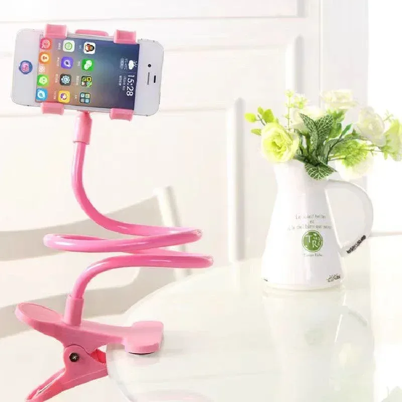 Support de téléphone universel à col de cygne flexible pour lit et bureau - Image 3