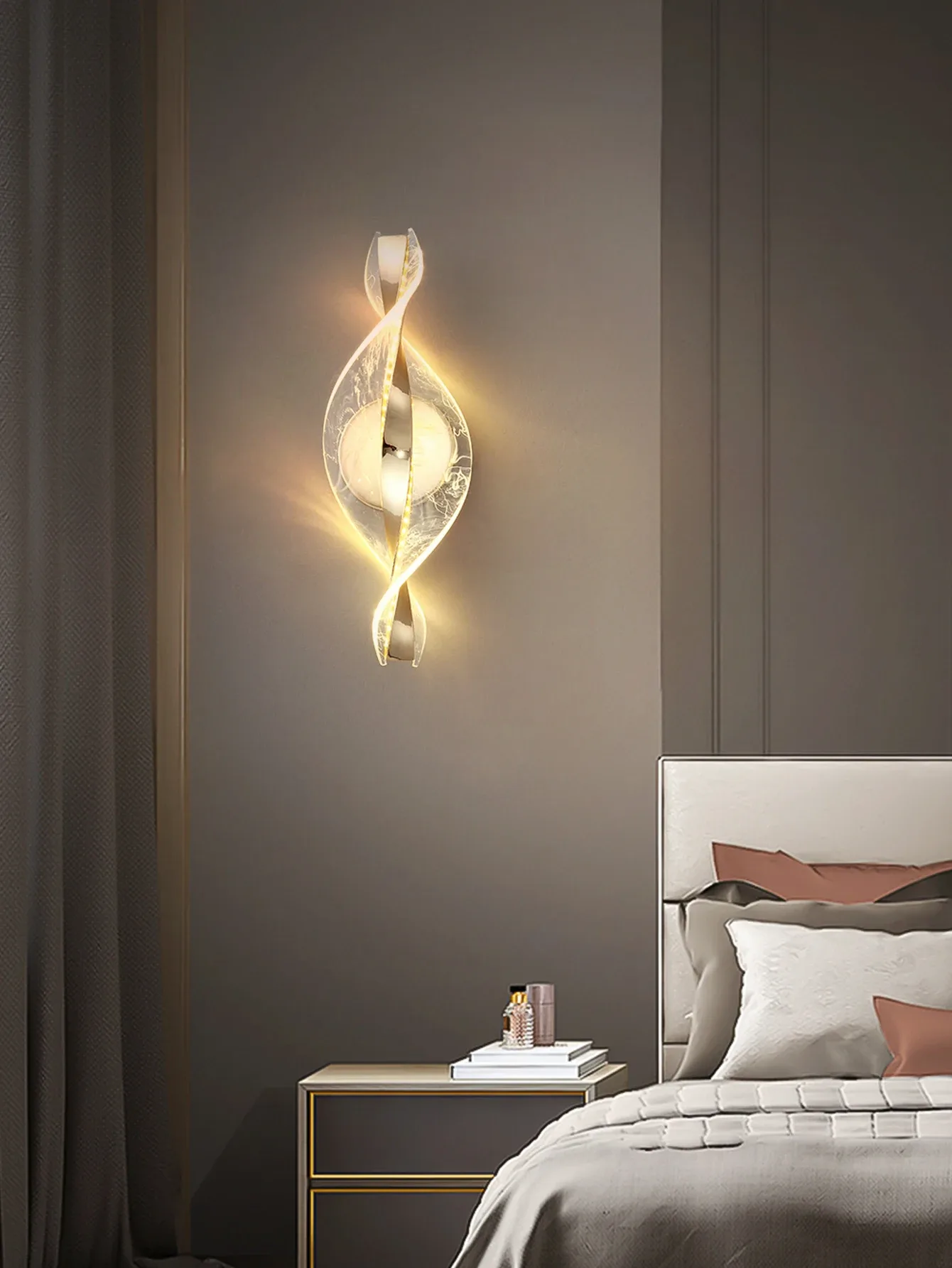 Applique murale moderne LED en acrylique - Image 1