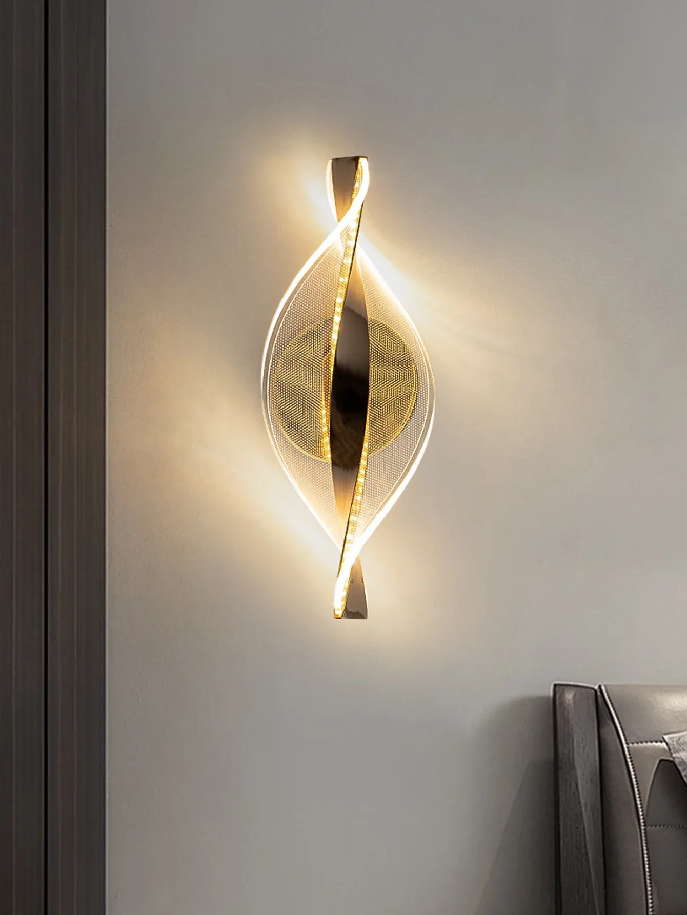 Applique murale moderne LED en acrylique - Image 2
