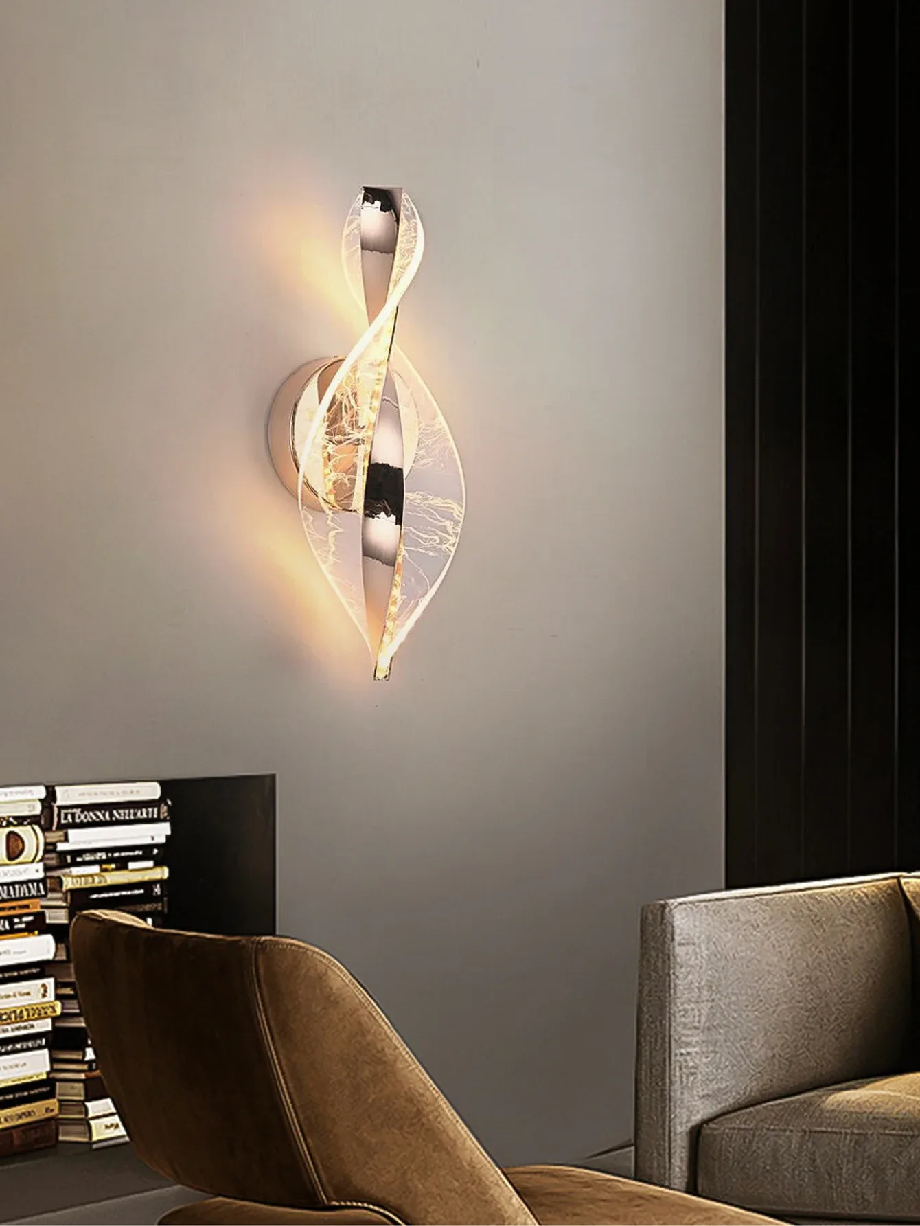 Applique murale moderne LED en acrylique - Image 3