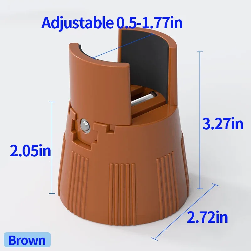 Rehausseurs de pieds de meubles réglables - Protection antichoc et anti-humidité 17