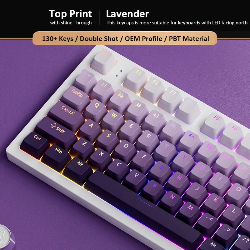 Keycap Lavande Détail