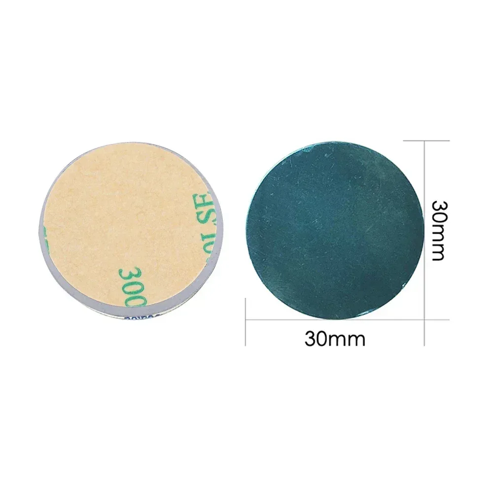 Plaques métalliques adhésives pour support de téléphone magnétique universel - Lot de 1 à 20 pièces - Image 5