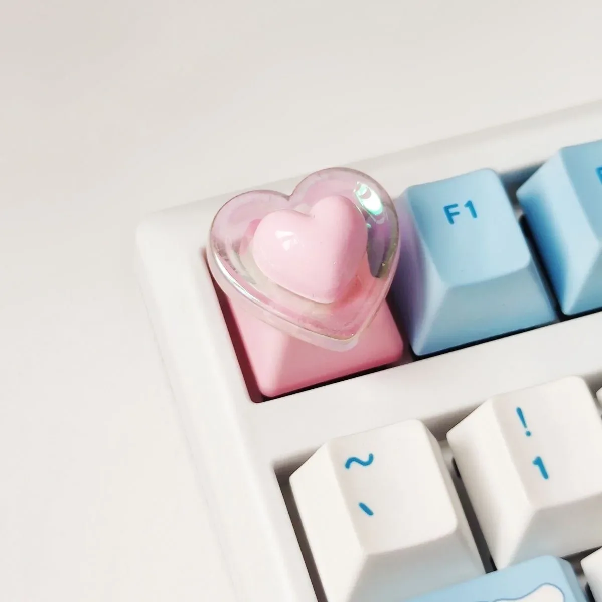 Vue latérale du keycap