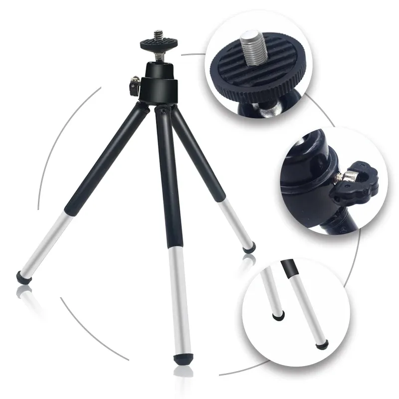 Anneau Lumineux LED avec Trépied 20 cm pour Smartphone et Vidéo - Image 5