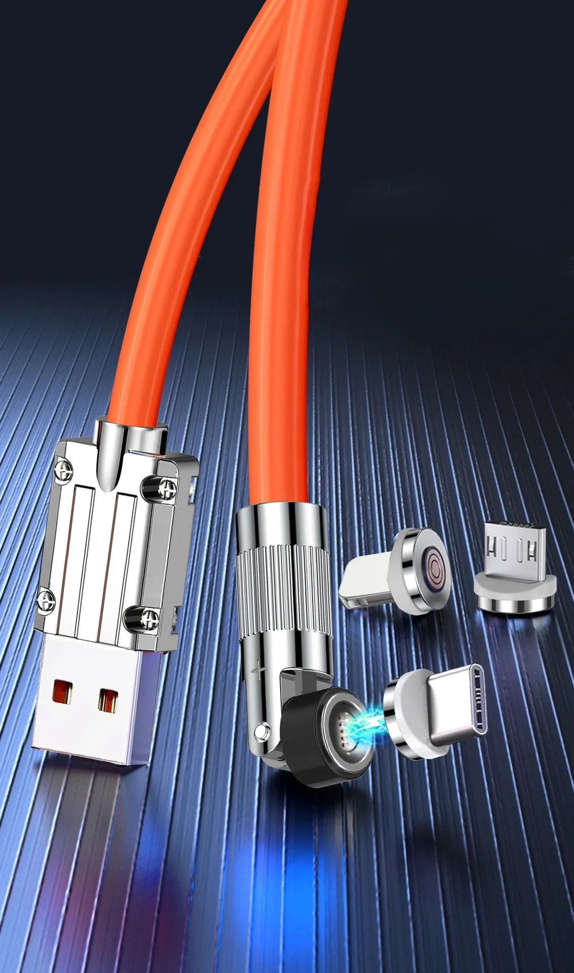 Câble magnétique rotatif premium