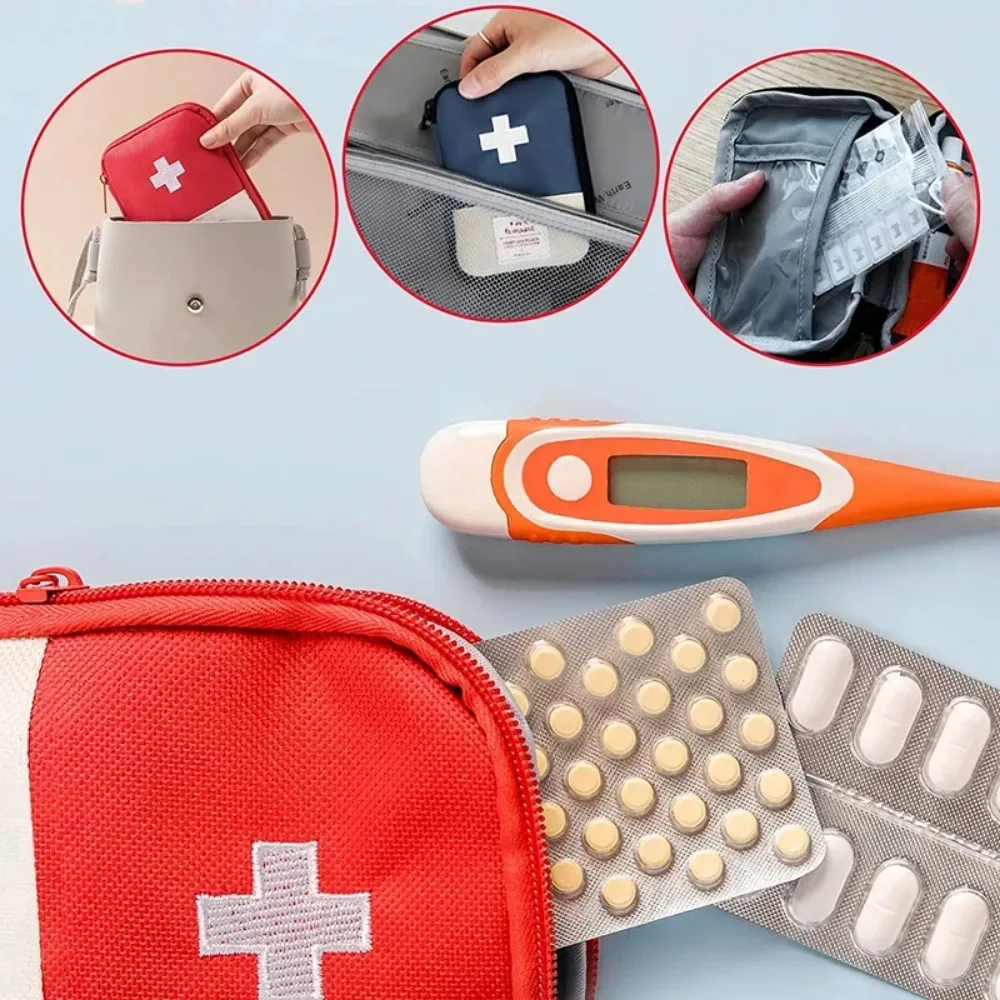 Trousse de premiers secours portable et sac de rangement pour médicaments - Image 3