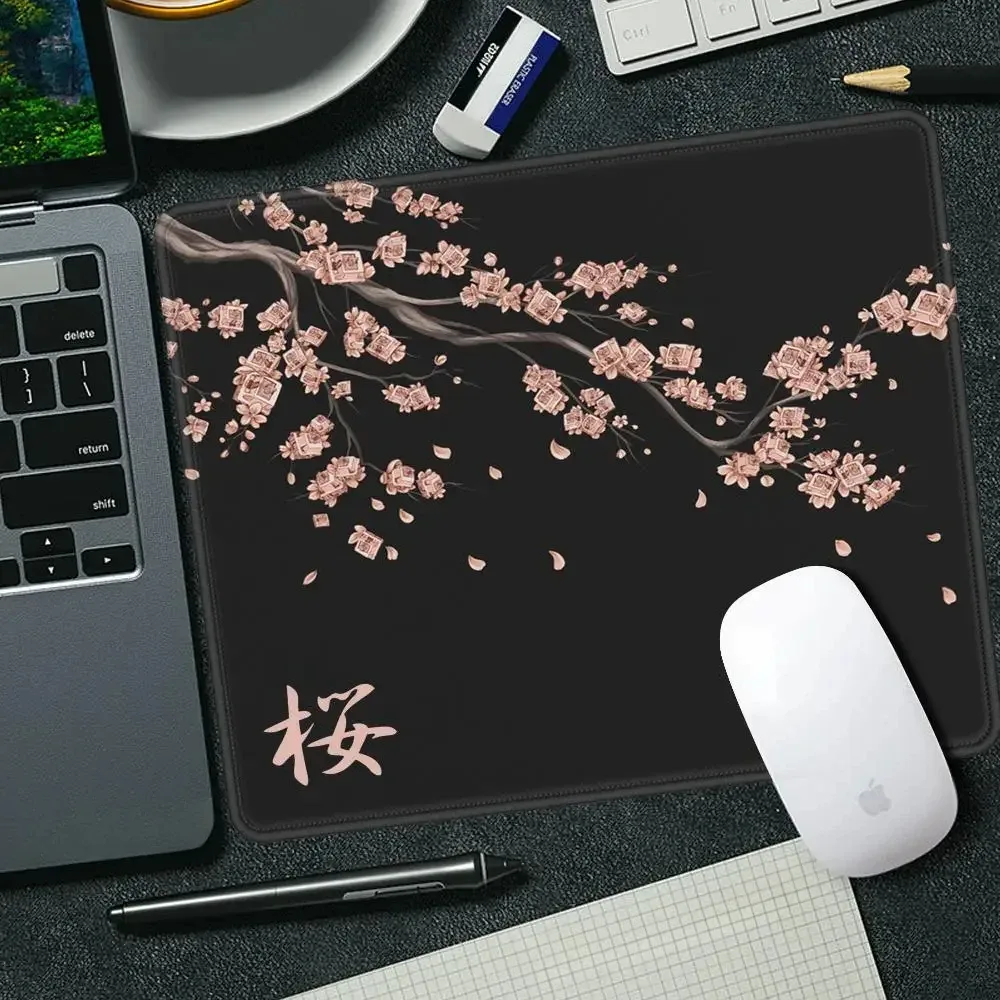 Tapis de souris gaming Sakura - Cerisiers du Japon - 450 x 400 mm - Image 3