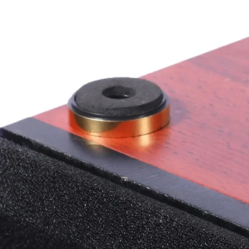VIKEFON - Lot de 4 pointes de découplage et supports pour enceintes Home Cinéma - Image 5