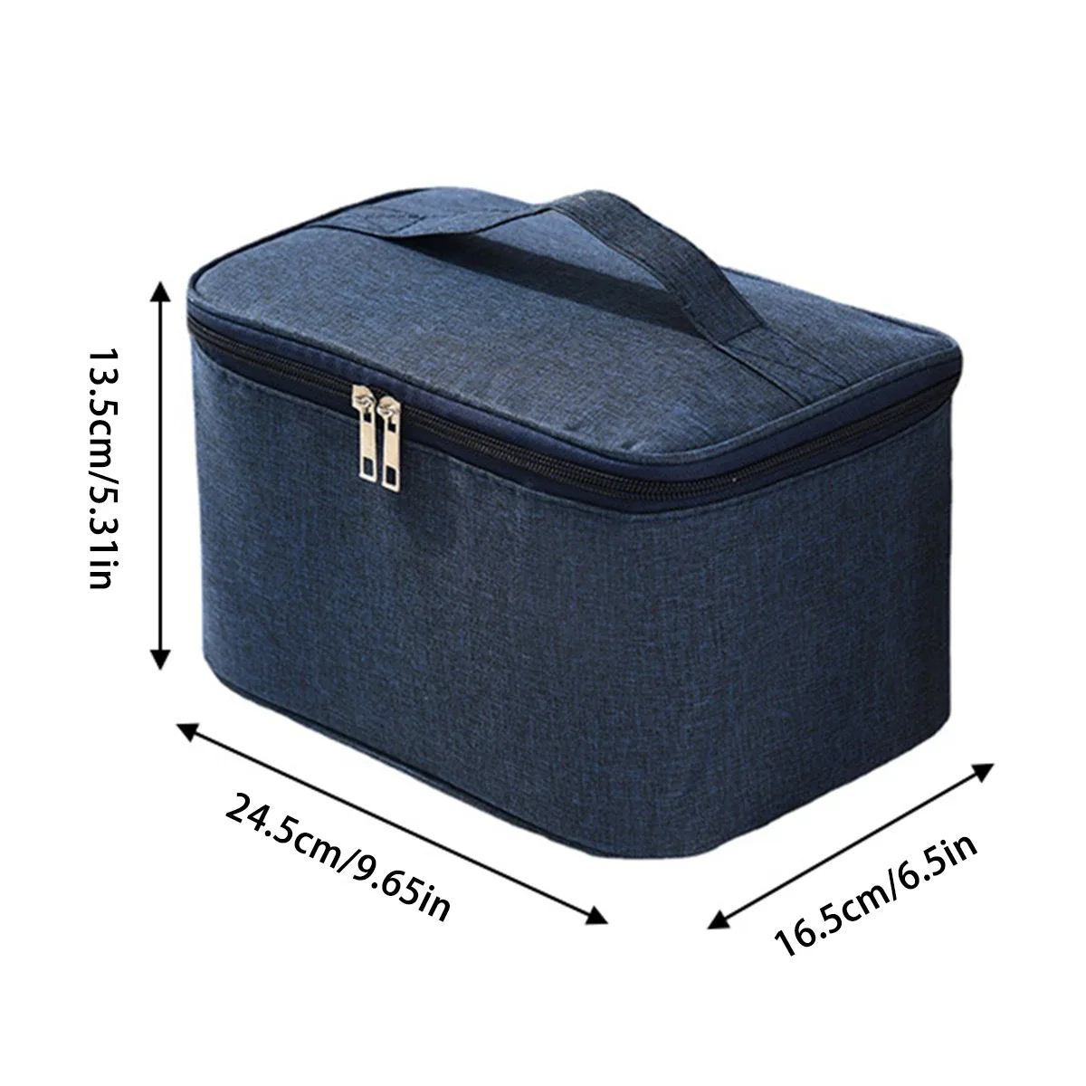 Trousse de toilette de voyage pour homme à double compartiment - Grande capacité - Image 5