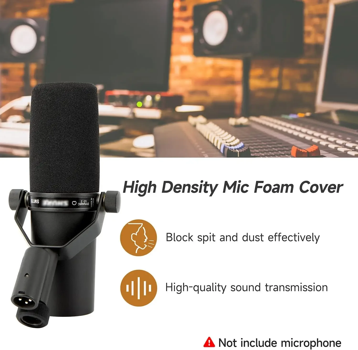 Bonnette de remplacement pour microphone Shure SM7B - Image 4