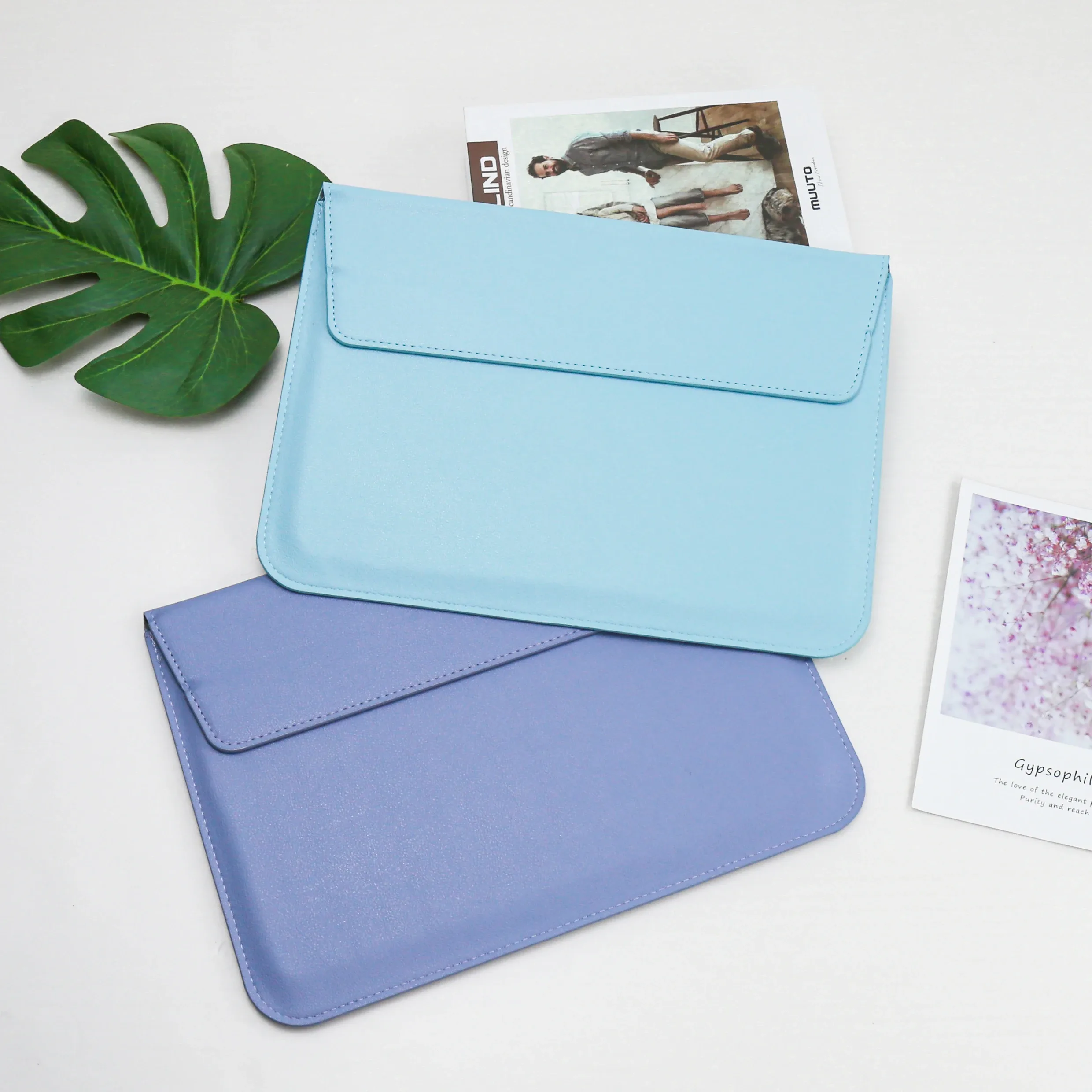 Housse de protection avec support pour MacBook Air et Pro (13-16 pouces) - Image 3