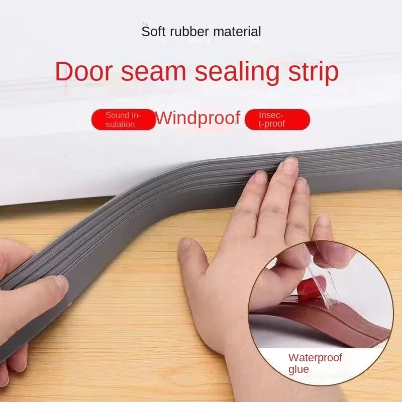 Bande d'étanchéité autocollante en mousse de silicone pour portes et fenêtres - Image 5