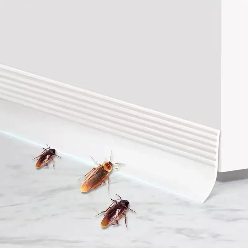 Bande d'étanchéité autocollante en mousse de silicone pour portes et fenêtres - Image 3