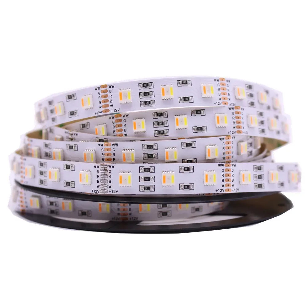 Ruban LED RGBCCT 5-en-1, 5m, 60/96 LED/m, 12V/24V - Image 2
