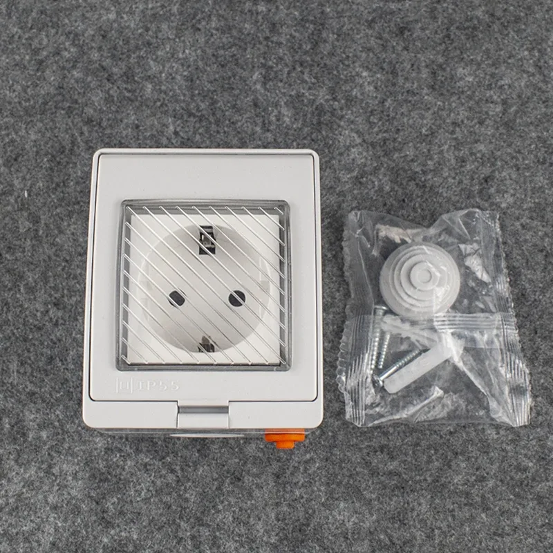 Prise connectée Wifi étanche IP55 avec minuterie, 16A, Standard UE (Tuya) - Image 2