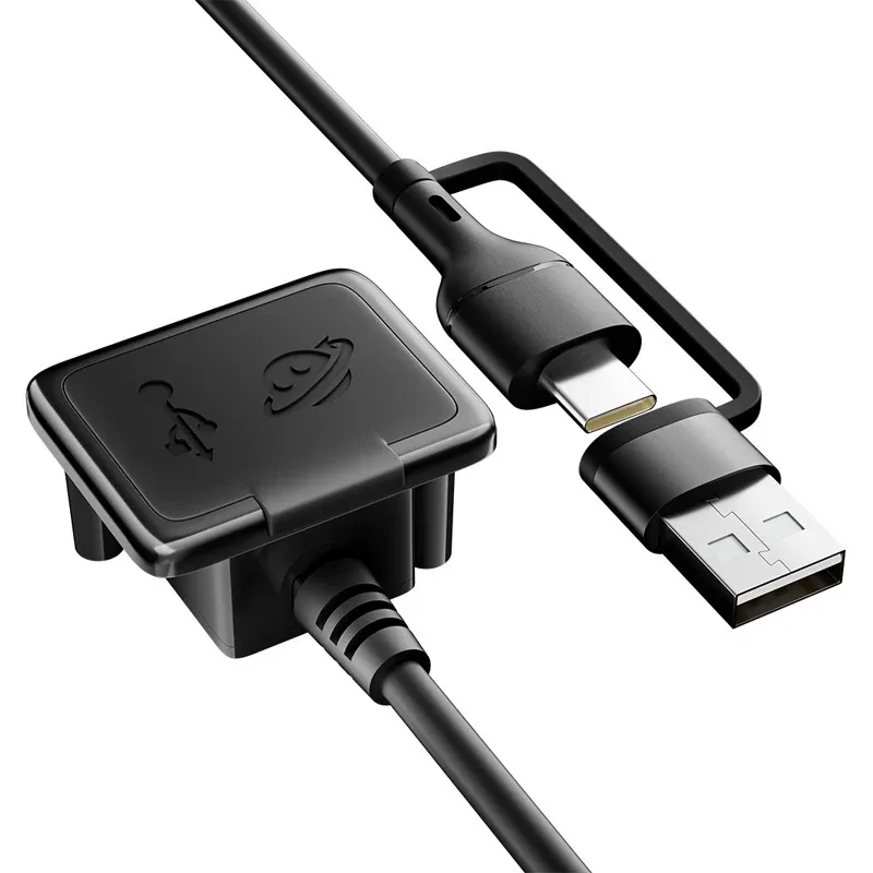 Câble d'extension USB 3.0 Type-C pour port de charge externe de sac à dos (50 cm) - Image 3